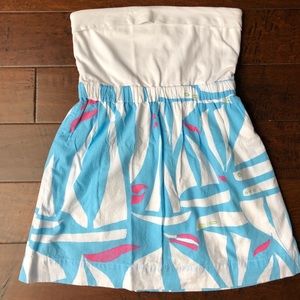 Vintage Lily Pulitzer strapless dress